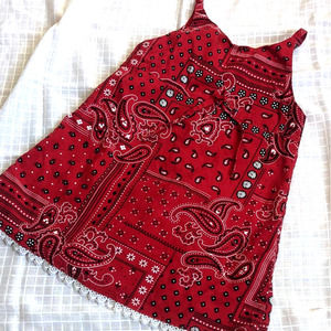 Vintage Toddler Bandana Sundress